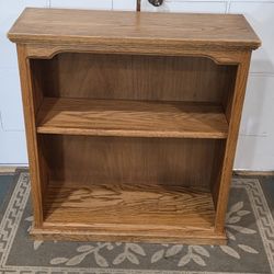 Vintage oak bookcase 
