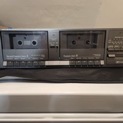 Vintage Dual Tape Deck