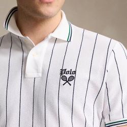 Polo Ralph Lauren Tennis Men's Classic-Fit Embroidered Mesh Polo Shirt XL