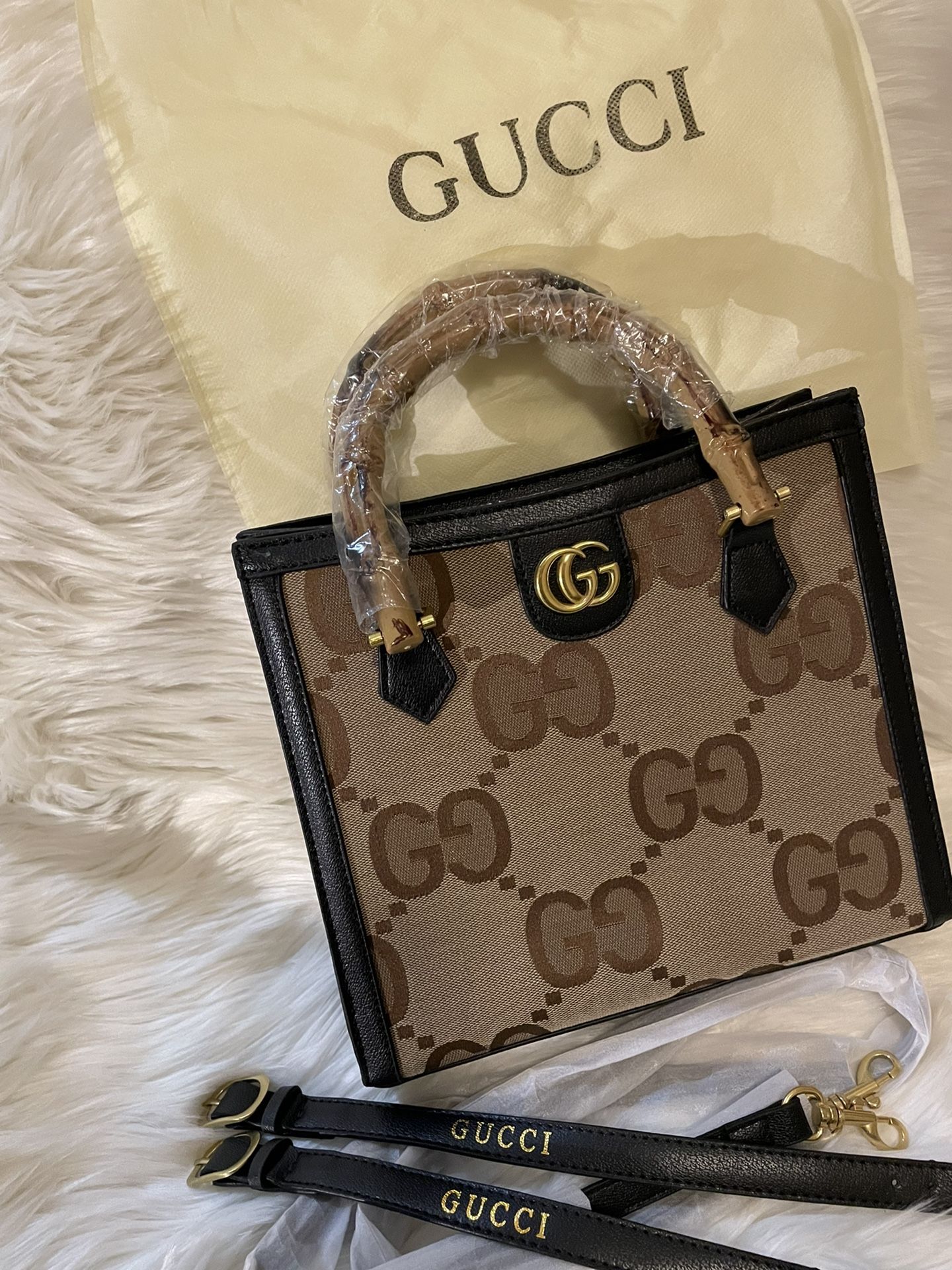 Medium Black & Brown Bag