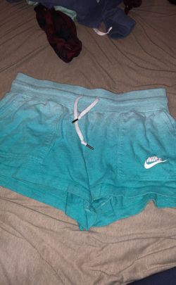 Blue nike shorts