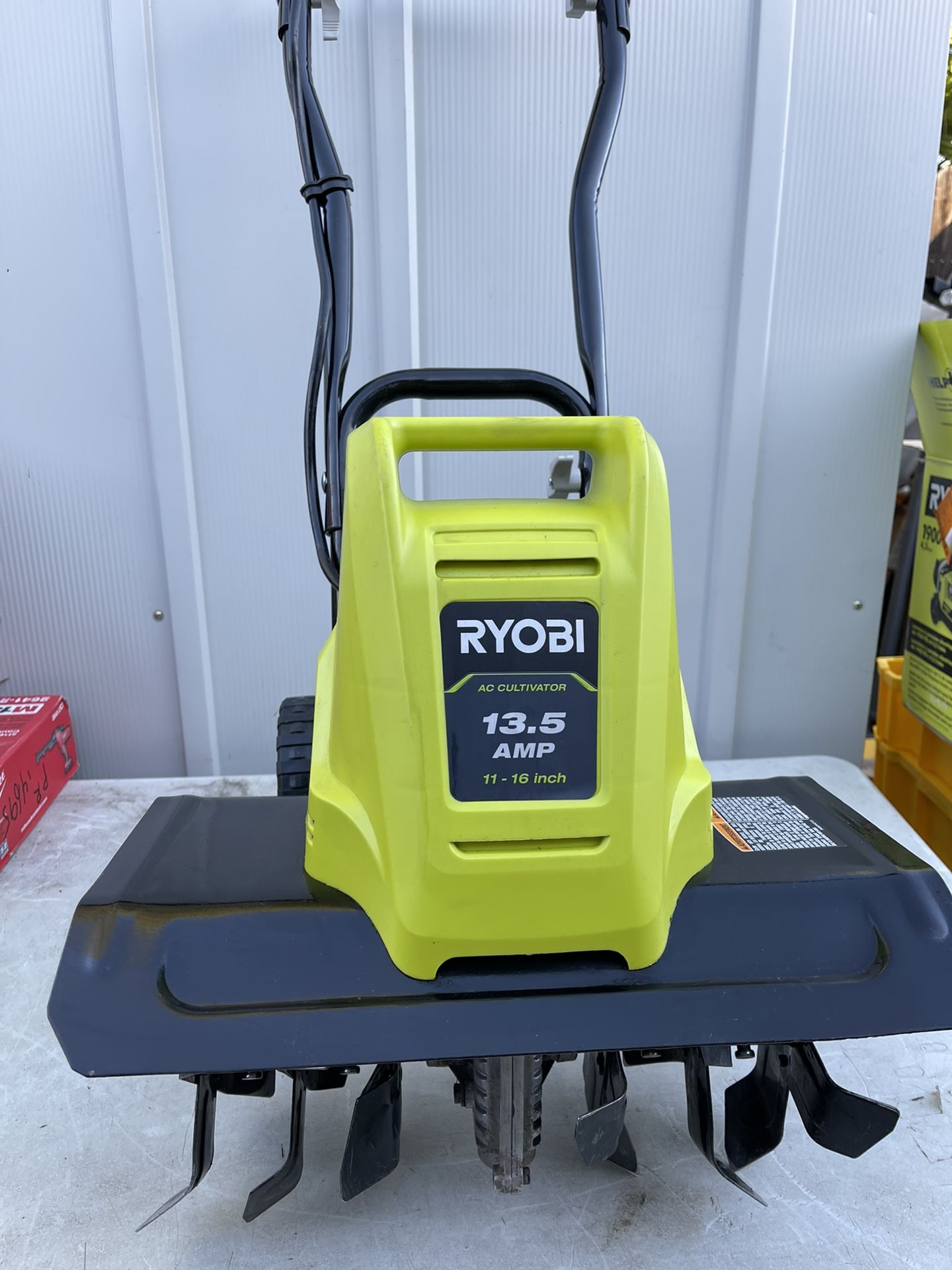 RYOBI 16 in. 13.5 Amp Corded Cultivator