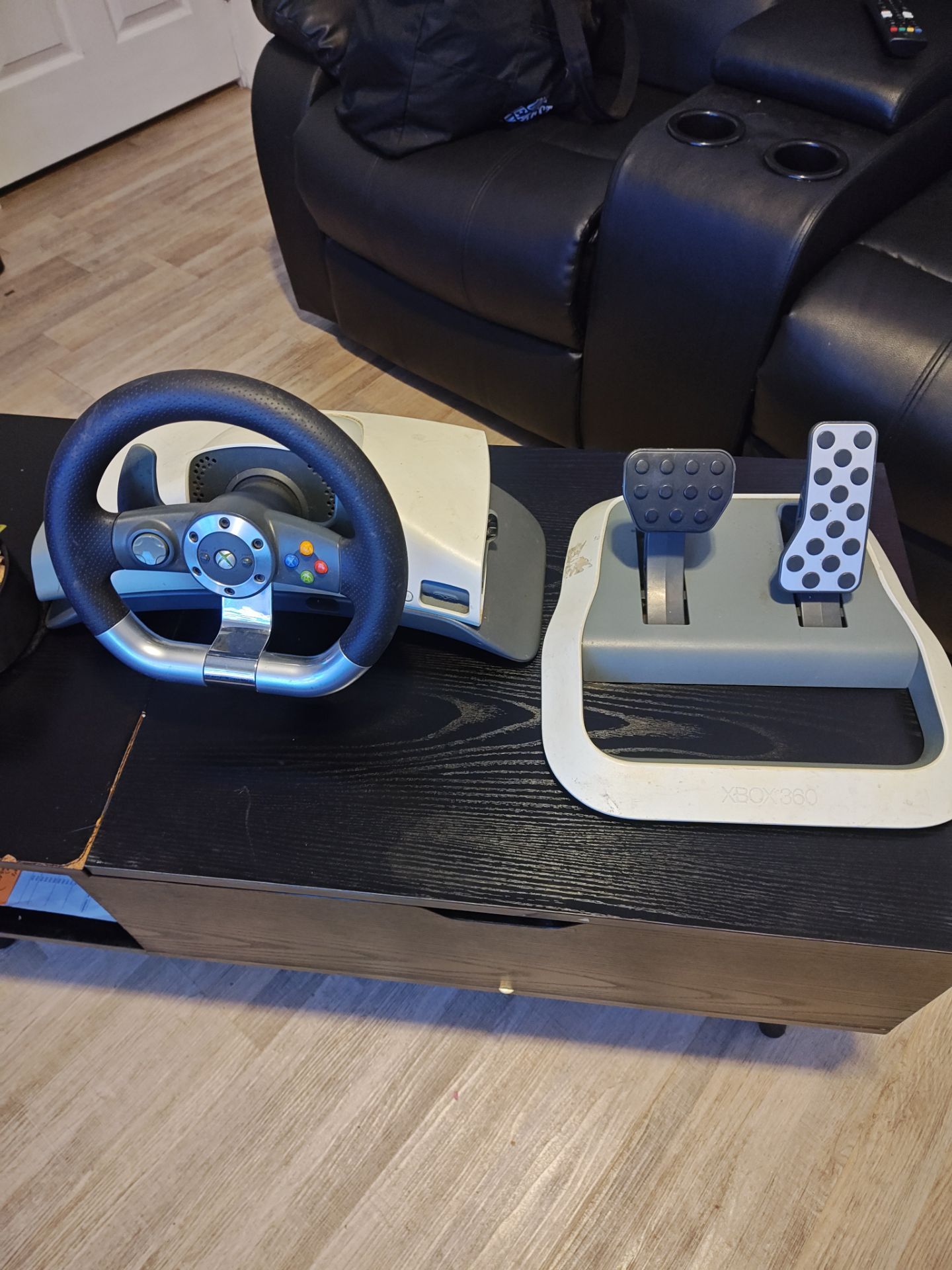 Xbox 360 racing wheel no wires