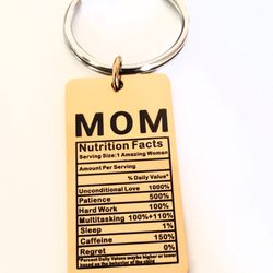 Mom Hot Love Mother's Day Keychain 