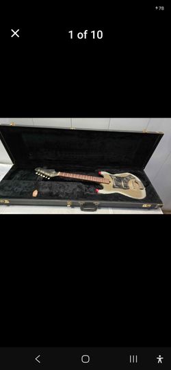 Teisco Electric Guitar, Unusual, With case