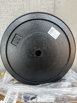 50lb Standard Iron Weight Plate for 1” Bars