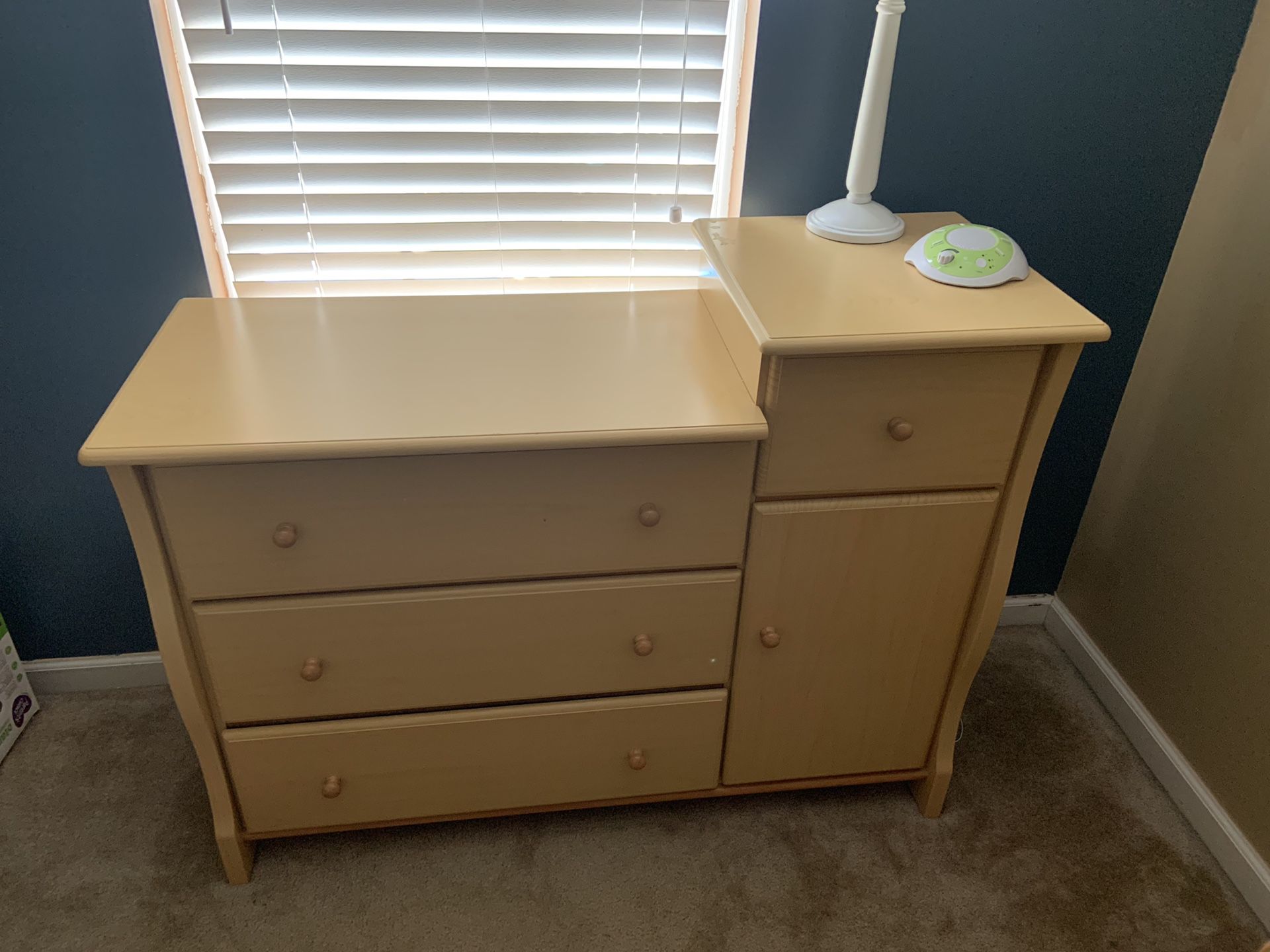 Baby dresser / changing table - wooden furniture from Babies r us