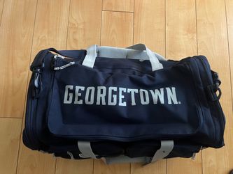 Nike 2024 Utility Power Duffel Gorgetown Hoyas Football Gym Bag Large Navy