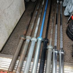 Olympic Barbells 7ft and 6ft