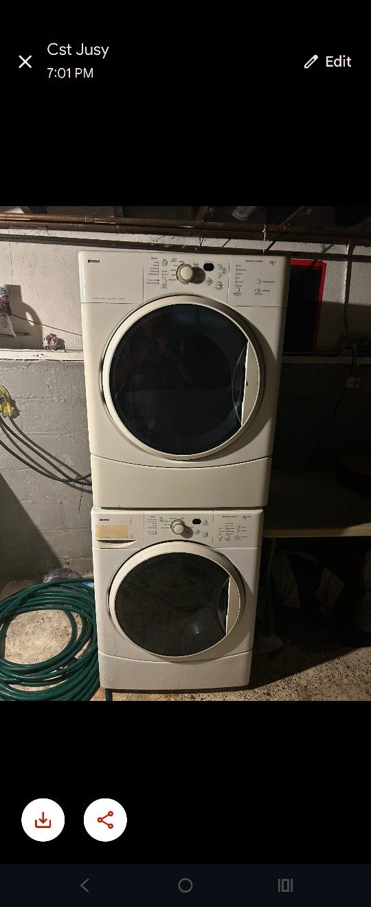 Washer And Dryer Working Perfectly Fine