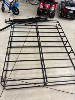 Queen box spring & adjustable bed frame