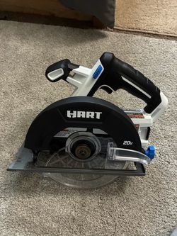 HART 20-Volt 6-1/2-inch Battery-Powered Circular Saw