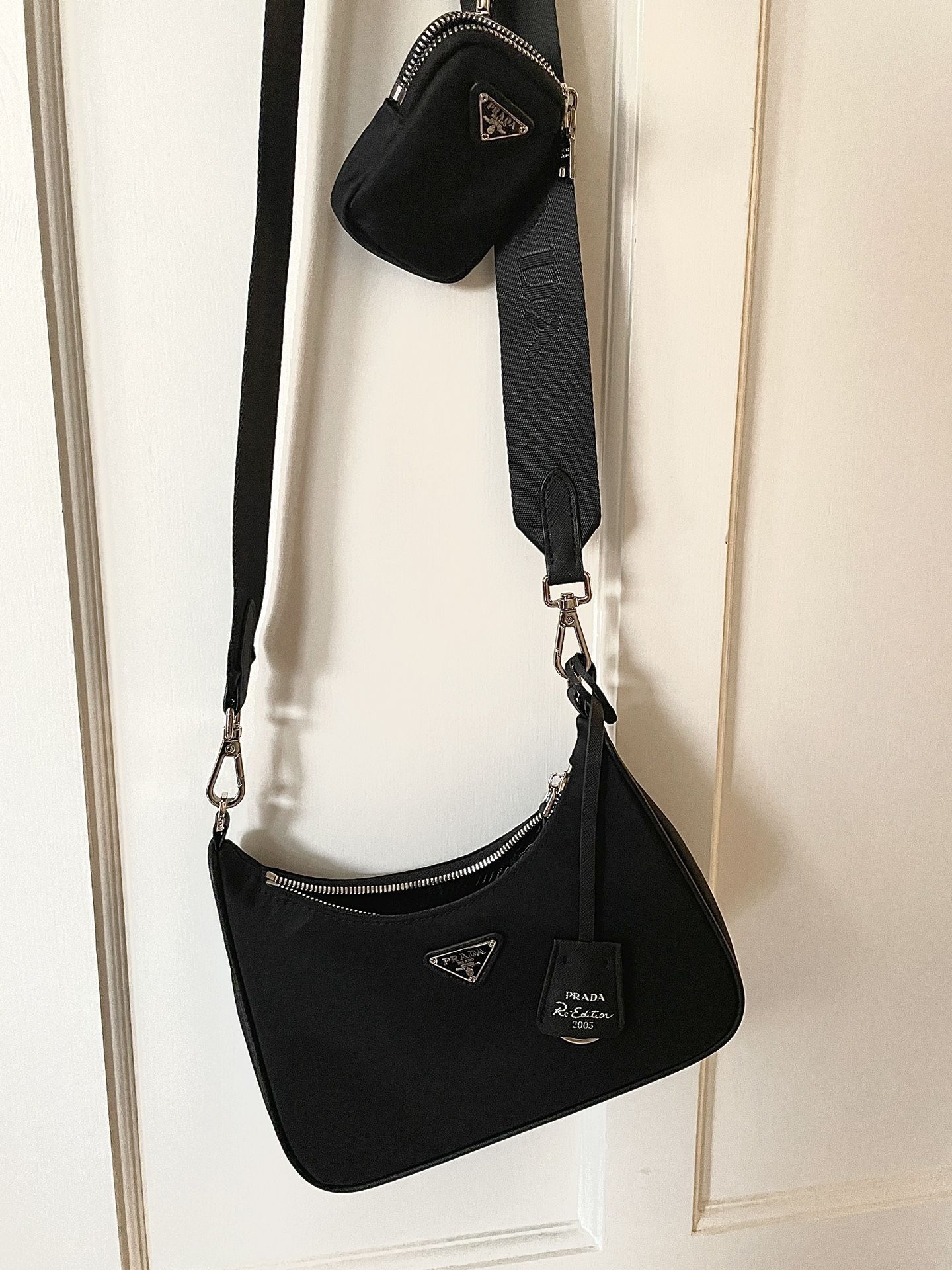 Prada Re-edition 2005 Black Nylon Bag