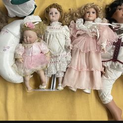 Vintage Porcelain Dolls