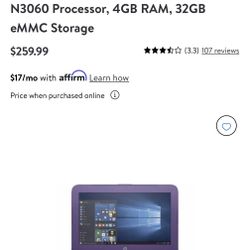 11.6 Hp Laptop Like New Condition 