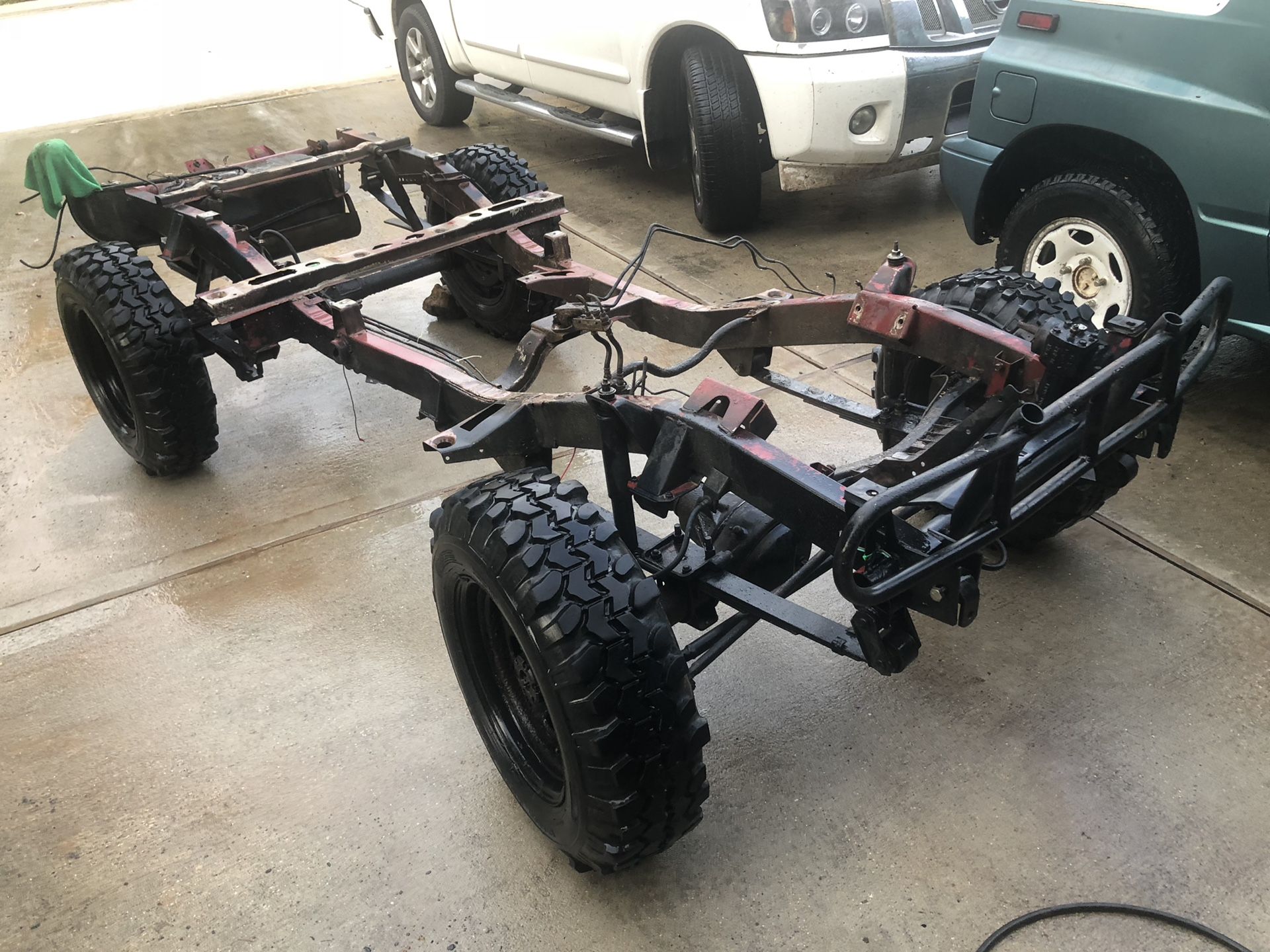 1987 Suzuki Samurai Frame Fabricated