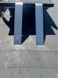 $45 / New/ 4’ (48”) long x 8”wide parallel loading ramps / for trailer truck van shed wheelchair