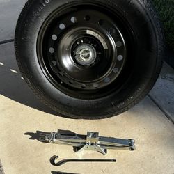 NEVER USED Temporary Tire and Spare Tire Kit