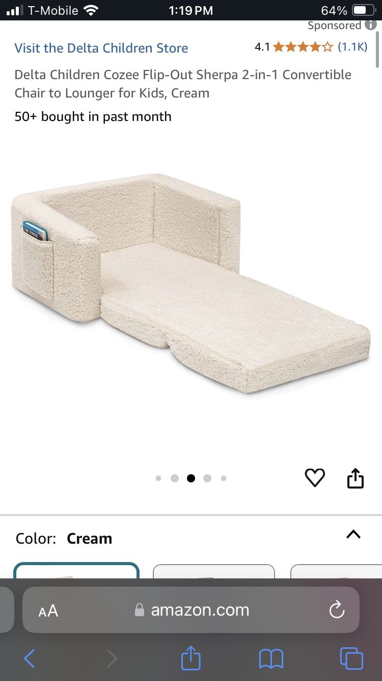 Delta Children Cozee Chair For Kids