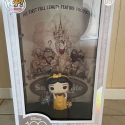 Disney's Snow White Theater Release 100th Anniversary Large Funko Brand New with plastic