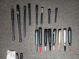 Antennas: 50 cal bullets,  shorties and short antennas