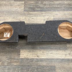 Q Power DODGE12 4DOOR Dual 12" Subwoofer Enclosure for 2002-Newer Dodge Ram Quad Cab Trucks