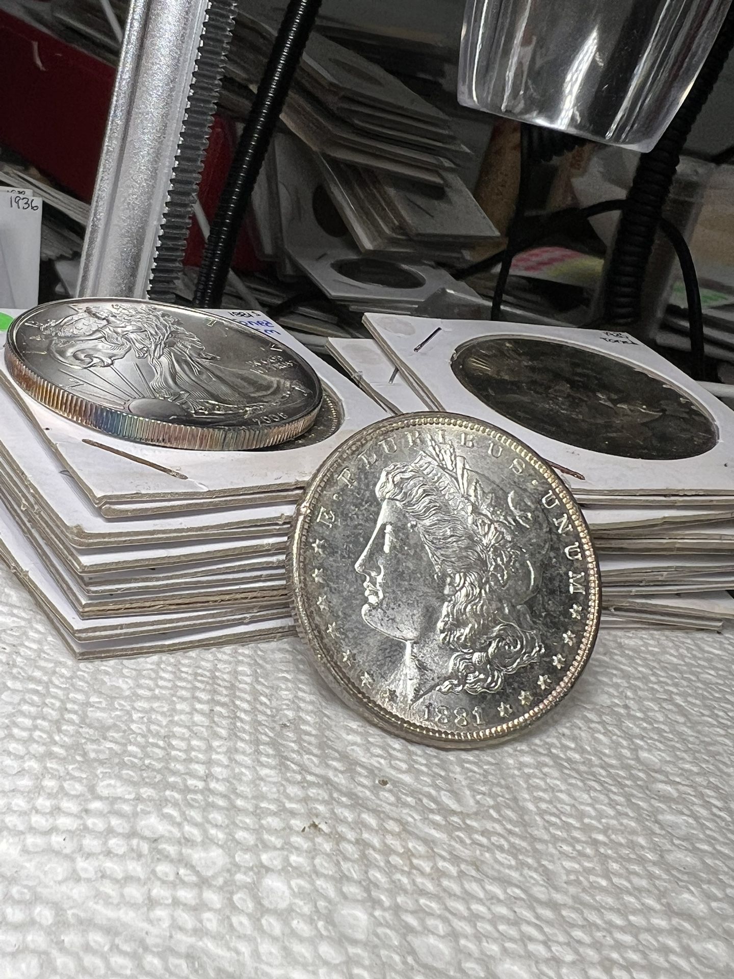 1881 s Morgan Silver Dollar