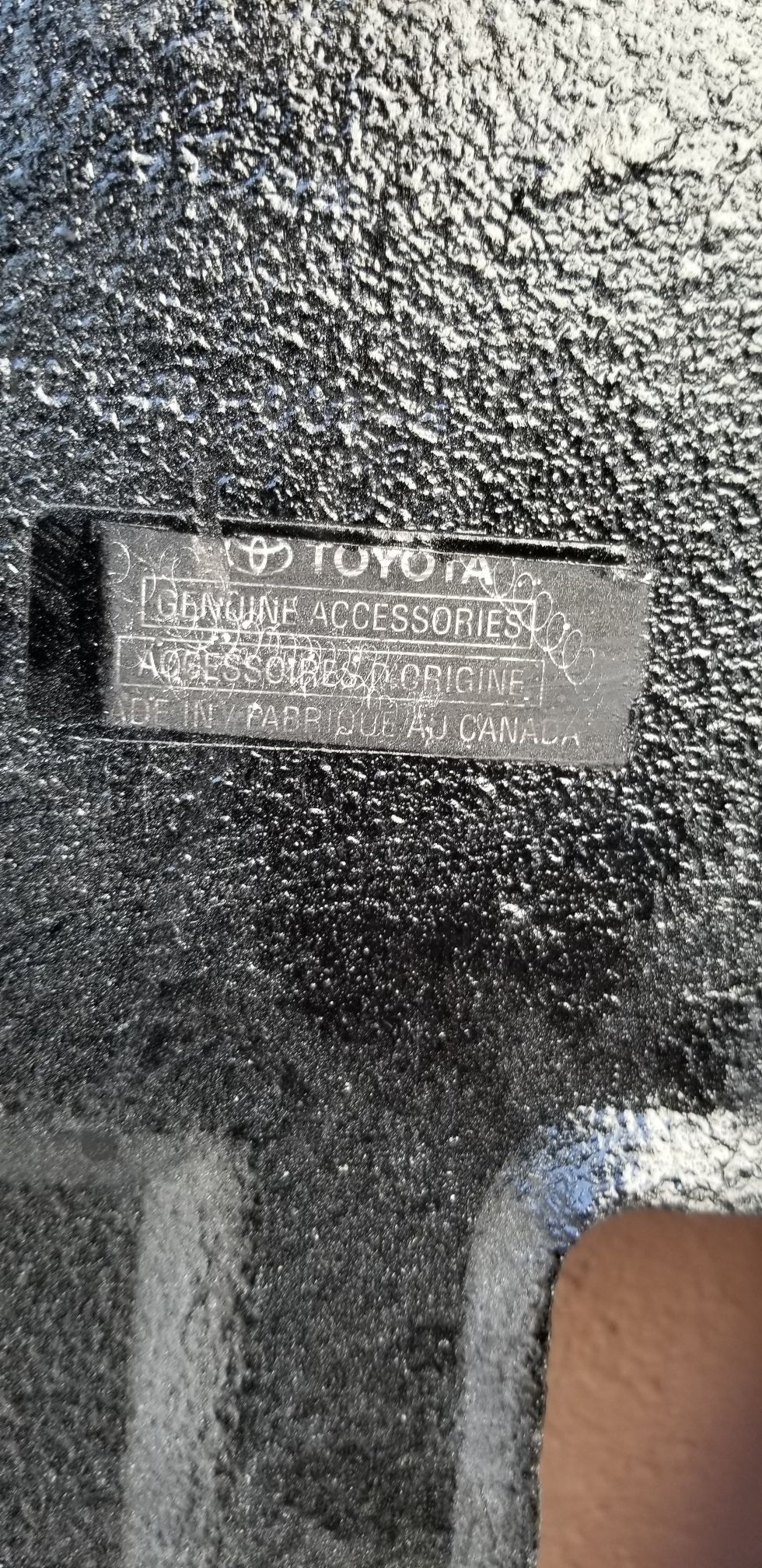 07-14 Toyota FJ Cruiser Spare Tire Cover OEM With Rear View Camera Cut