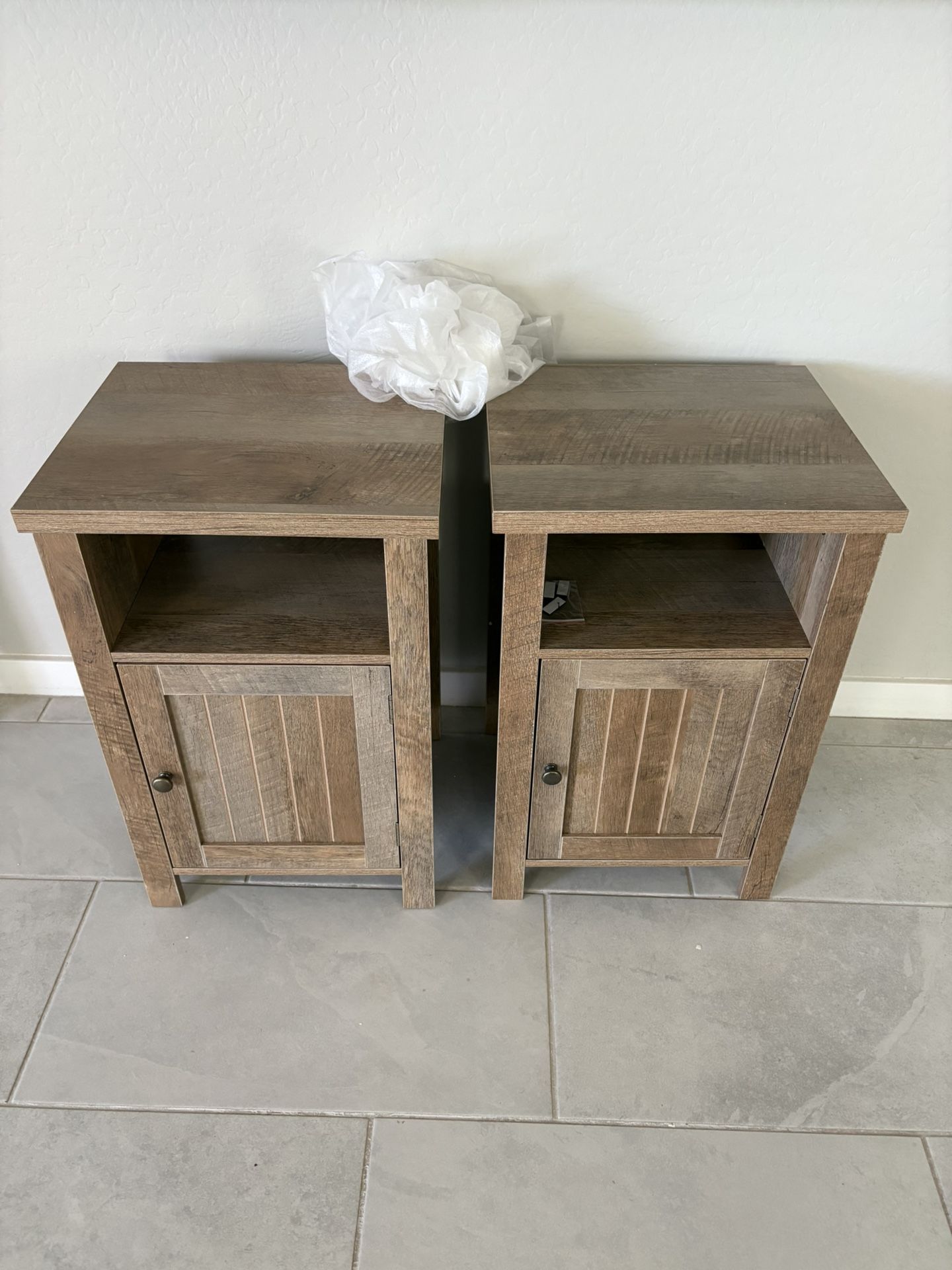 Brand New 2 Nightstands/End Tables