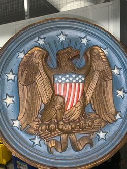 USA eagle hanger board