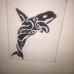 Killer Whale Painting