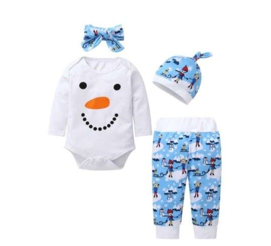 Brand New Cute Snowman Outfit