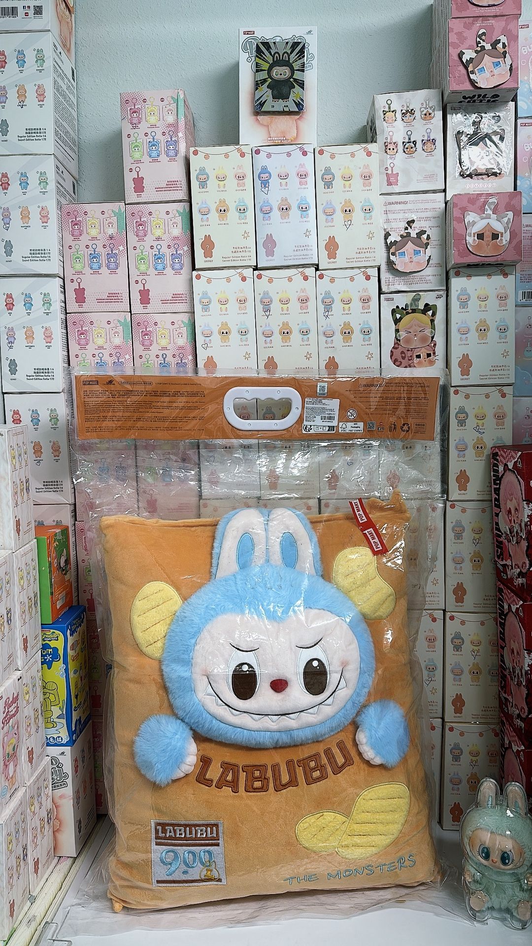 Labubu Pillow Authentic From Popmart
