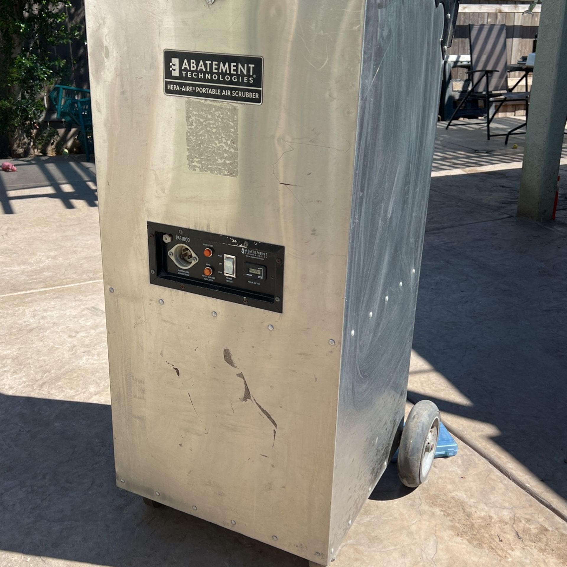 Abatement Portable Air Scrubber
