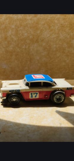 USED 55' CHEVY GASSER IDEAL TCR  HO SCALE  SLOTLESS CAR