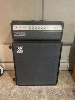 1972 Ampeg V-4 w/ Matching 4x12 Cab