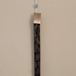 Zumiez Black Paisley Belt One Size Fits All Men