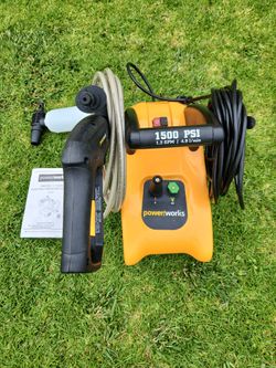 Power Works 1500 PS I Electric Pressure Washer 