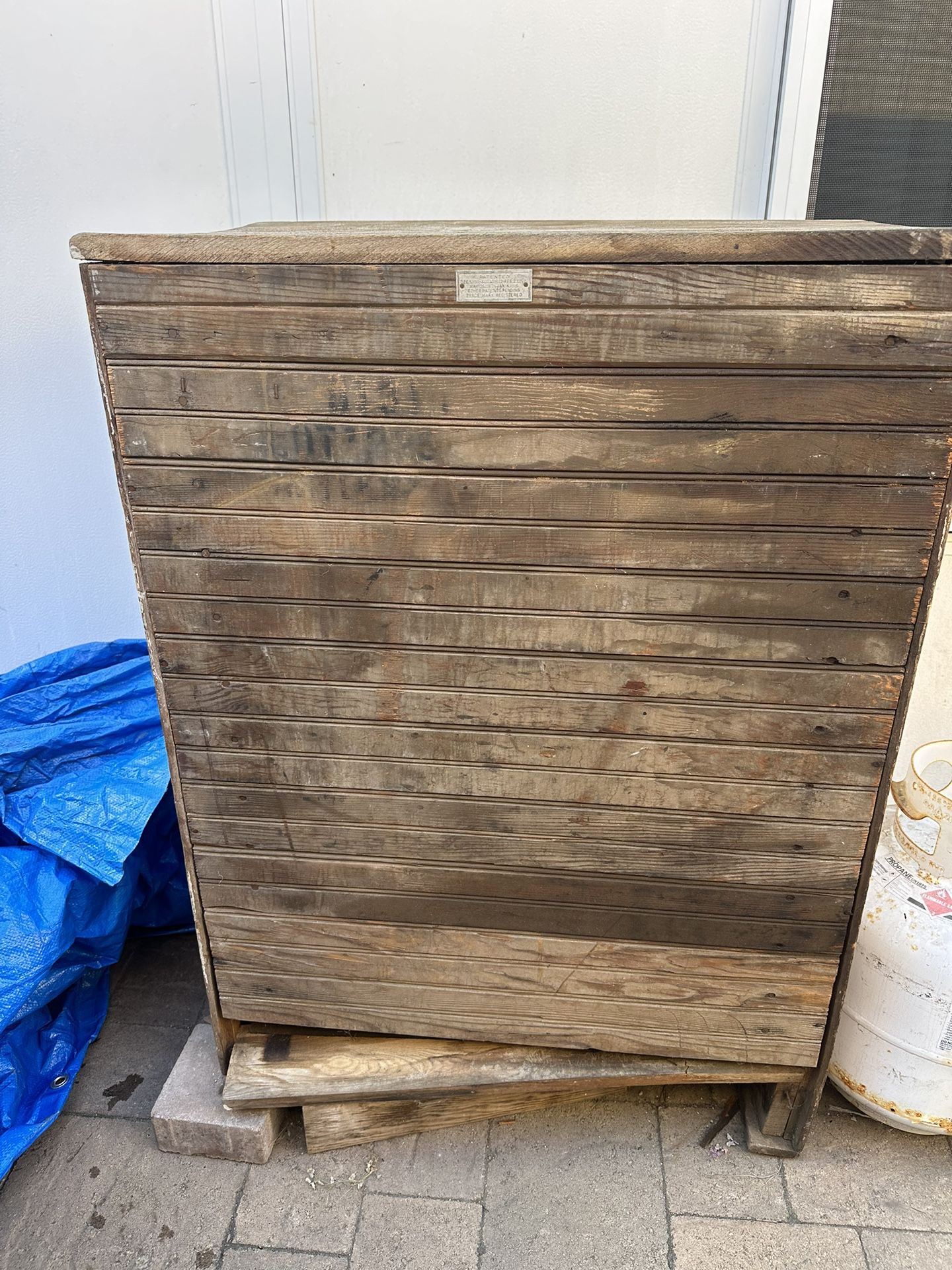 Free 1900’s Wood Freezer Antique 