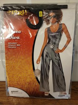 Disco Diva Silver Costume