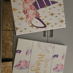 2 Unicorn Canvas 