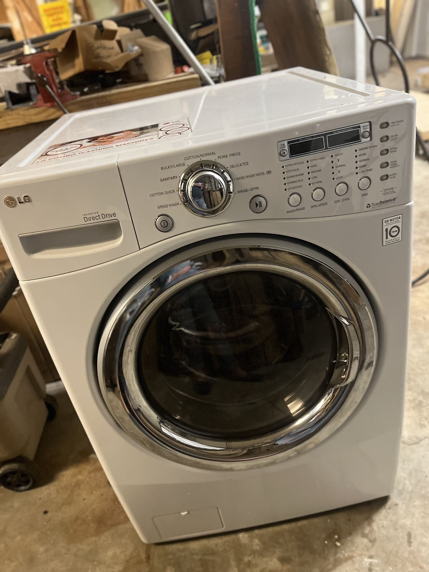 LG Front Loader Washer/Dryer Combo One Unit