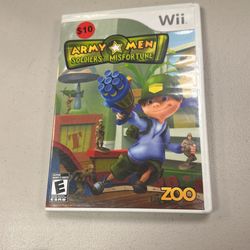 Army Of Men Soldiers Of Misfortune Wii