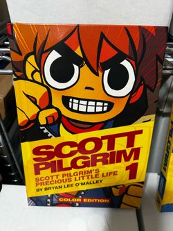 Scott Pilgrim Hardcover Graphic Novels