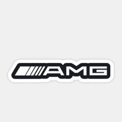 5” Mercedes AMG Racing Sticker Car Race Decal