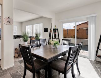 1 dining table + 6 chairs included