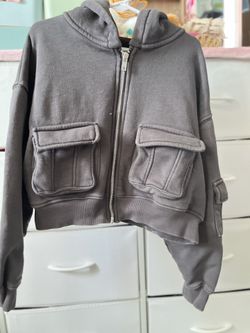 Zara Girl Crop Hoodie
