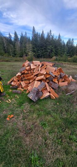 Split firewood