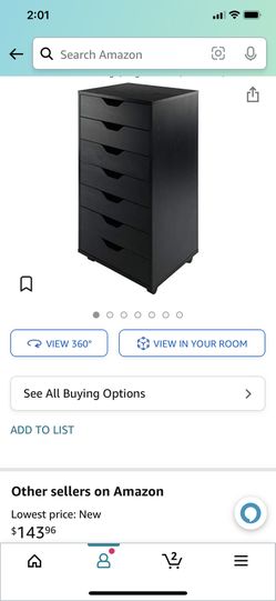 7 Drawer Storage For Makeup Or Art And Crafts