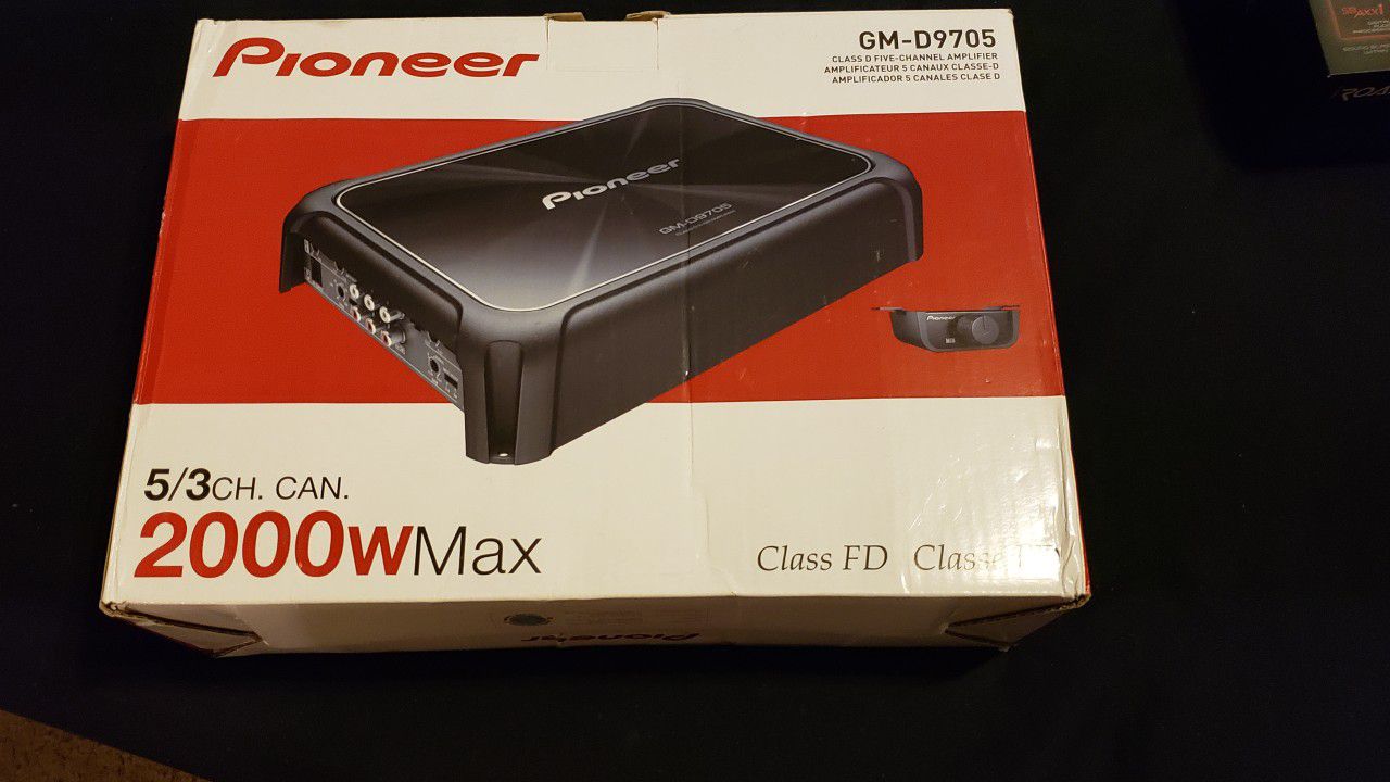 Pioneer GM-D9705 5-channel digital amp